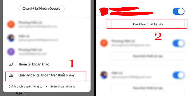 Cách đăng xuất Gmail trên điện thoại IPhone 1