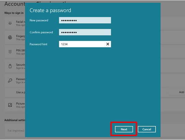 Cách đặt mật khẩu cho máy tính Windows 11 3