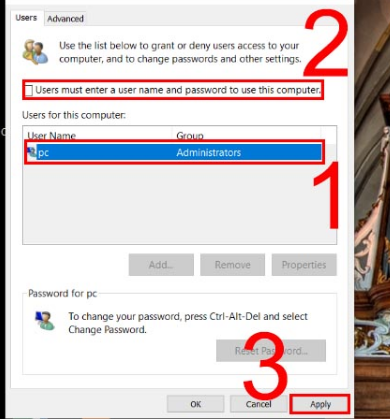 Cách vô hiệu hóa mật khẩu máy tính Windows 10 bằng netplwiz 2