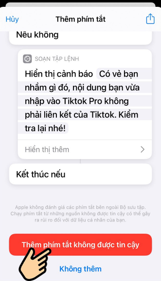 Hướng dẫn tải video trên TikTok không có nút lưu trên điện thoại iPhone 2