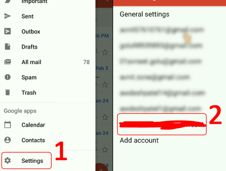 Cách đổi mật khẩu Gmail trên điện thoại Android 1